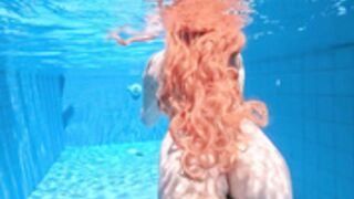Alina Becker underwater nude