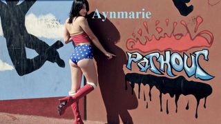 Aynmarie Wonder Woman Cums Recording