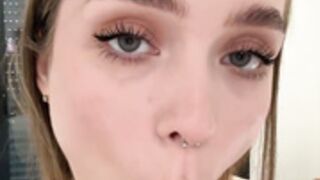 kate fleur dildo sucking dirty talk