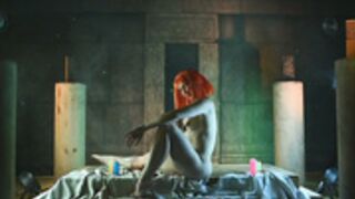 rocknrose The Fifth Element leeloo cosplay
