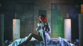 rocknrose The Fifth Element leeloo cosplay
