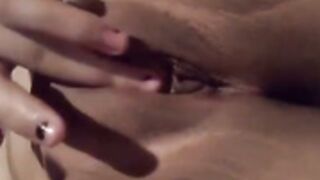 Dani cachonda masturbating????