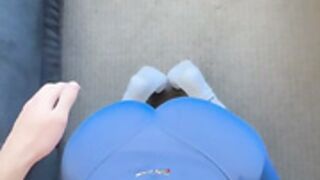 eveningmenu222 fuck in ripped leggings w/ facial