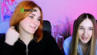 casey_meow and _kellykitten_ kiss