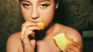 LiaLia threw a fruit orgy