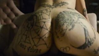 Lexi Hayes reverse cowgirl