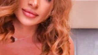 LisaLogan teases with her huge naturals