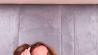 LisaLogan teases with her huge naturals