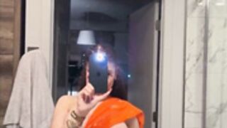 Divaflawless Showing Boobs In Saree New Solo Pov