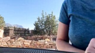 katscasa shows her tits