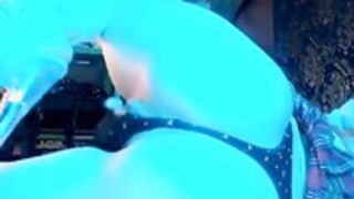 Candy Rubbing Her Pussy