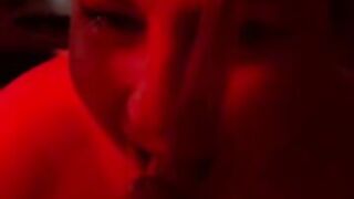 Britni nicol giving blowjob