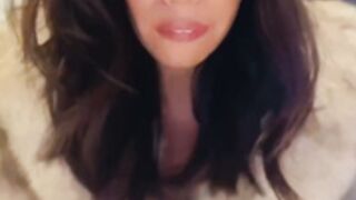 fur coat milf solo