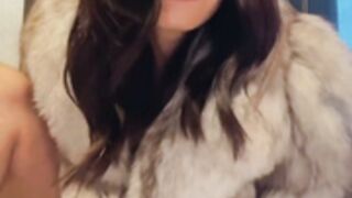 fur coat milf solo