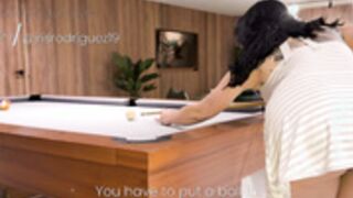 Iris Rodriguez Fucks On The Pool Table