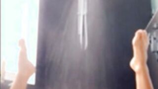 Francia James hot shower