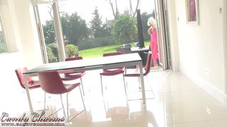 0042 Pink Fishnet Top