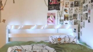 Horny chubby tease show