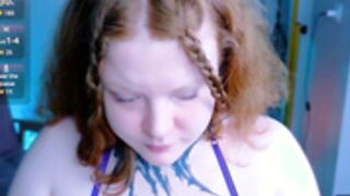 Chubby ginger nude show 2