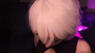 ooh hell ***ck sucker goth girl