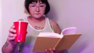 Chubby Nerdy Girl Becomes Party's Free Use Slut