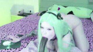 lust_one arikajoy cyberpunk rebecca nude cosplay fuckin
