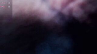shachatte riding dildo, finger in ass to mouth