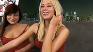 LaceyBlack and Dani Spice 2014 cam show