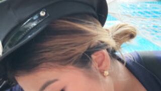 Lilly Lynn Cop Facial