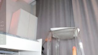 DoseofHappiness creamy pussy show in Black swimsuit