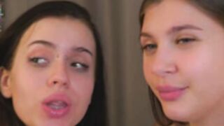 vivid_girls_vg squirts on face and plays with saliva