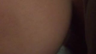 her cream comes out when 18y old humps dildo