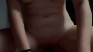 Destiny Epps riding her dildo pt2