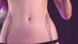 Alaramyst CB brunette cury young teasing