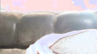 Vika masturbates