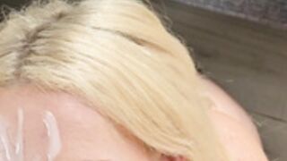 Playful Innocence - post facial sucking and rubbing