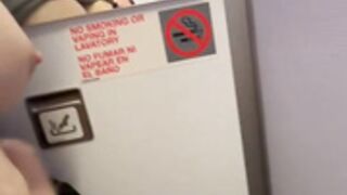 Camgirls dyking out on an airplane