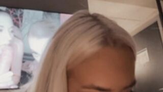 Norwegian Johanne Nordeng bj and facial