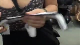 Hayden Sage trying out thongs