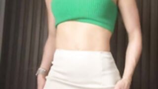 Taneth Giménez in Green Top