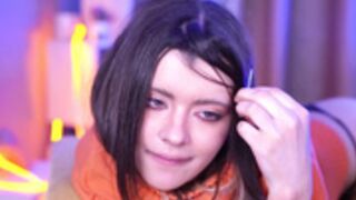 MoonTongue orange sweater