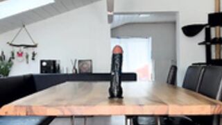 Sasha Nylon Black Dildo