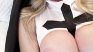 Diora Baird Nun Cosplay PART 2
