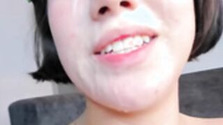 Diamondktty cum face