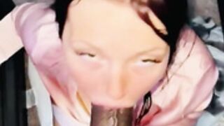 Angelina deep blowjob