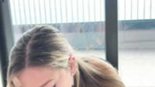 PrincessJess - Clothed Blowjob Fuck and Facial