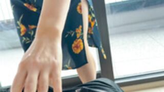 PrincessJess - Clothed Blowjob Fuck and Facial
