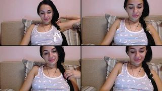 LesyaBosco spread her wet oily pussy to reveal that third pretty pink spot in free cam recording 2017-06-30_041732