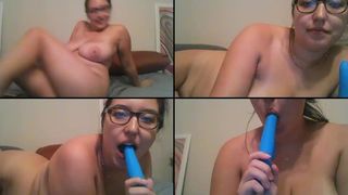 Touchmegently000 got naked, fucked her tight pussy with her toy, then stucked another toy in her ass at the same time in cam recording 2017-06-27_104651