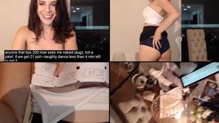 Kickaz ass clapping on her toy in free cam recording 2017-06-27_094302